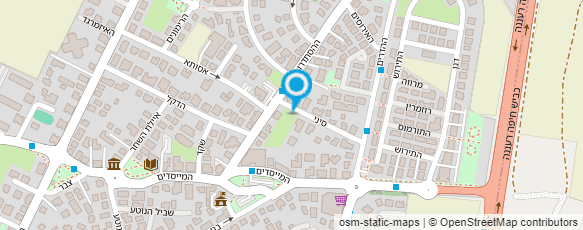 מפת הגעה אל קורת גג