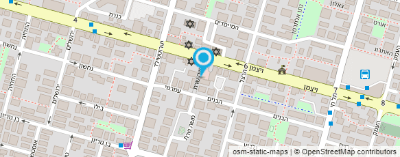 מפת הגעה אל ריצ'מן בנימין