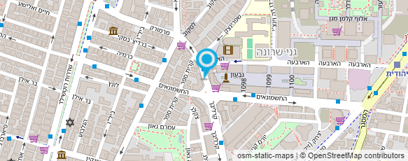 מפת הגעה אל התאחדות יזמים בישראל