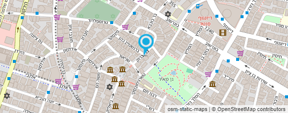 מפת הגעה אל גולן מאיר