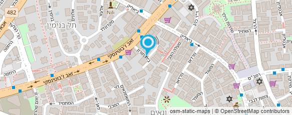 מפת הגעה אל קורין יהודה