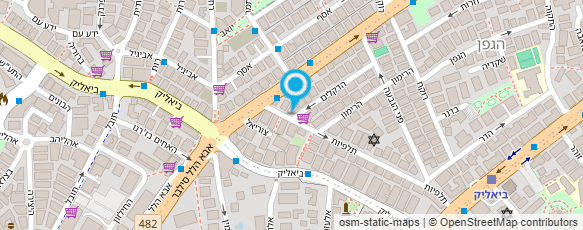 מפת הגעה אל תבורי הנדסת ובטיחות בע"מ