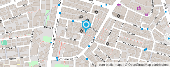 מפת הגעה אל עו"ד מאירי עזרא