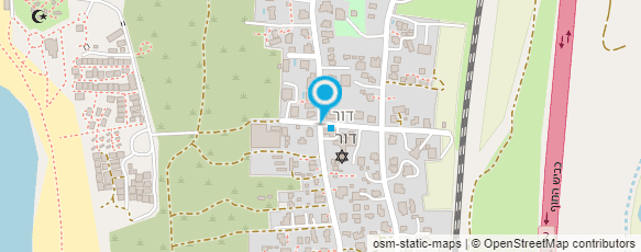 מפת הגעה אל אירוח עובדת