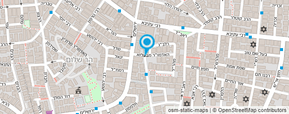 מפת הגעה אל גרינוולד יצחק