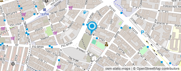 מפת הגעה אל נסט שירותים אור קוליים