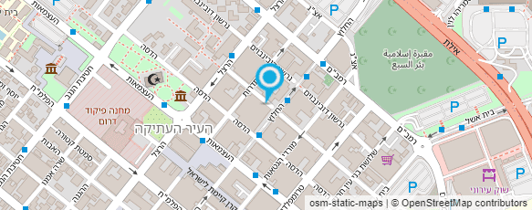 מפת הגעה אל ד"ר לפיד אליעזר