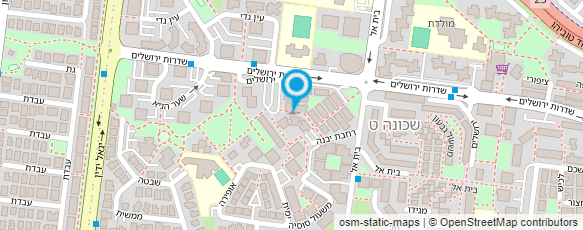 מפת הגעה אל גן "בר"