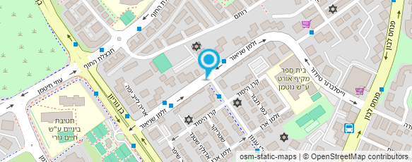 מפת הגעה אל סמייל סנטר טכנאי שיניים