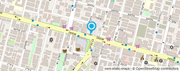 מפת הגעה אל עו"ד פרוינד חן