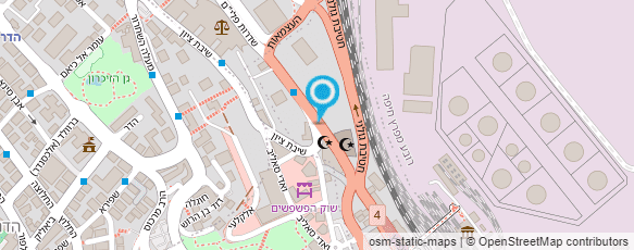 מפת הגעה אל אלישע המשחיז חיפה