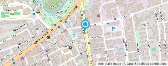 מפת הגעה אל א.ח שטיחים ופרקטים