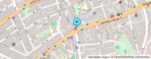 מפת הגעה אל הסעות משה