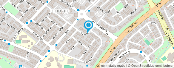 מפת הגעה אל גן צוציקים