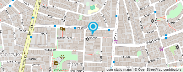 מפת הגעה אל אהרון חייק-א.ח. קבלנים