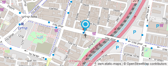 מפת הגעה אל איציק שירותי עזר משפטיים