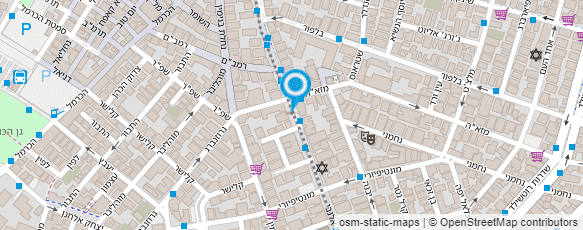 מפת הגעה אל תכשיטי פרץ ולאה