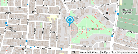 מפת הגעה אל רוי מזרחי עיצוב שיער