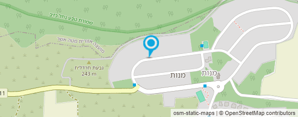 מפת הגעה אל נופי כזיב