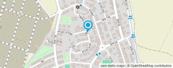 מפת הגעה אל אלוני משה