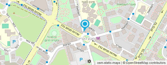 מפת הגעה אל "בבית"-שרותי עזרה לקשיש