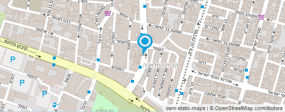 מפת הגעה אל טלעד הדפסות