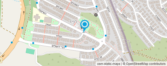 מפת הגעה אל טורס דוד שמאי רכב