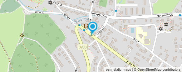 מפת הגעה אל אירוח "בצל הזיתים"