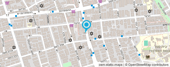 מפת הגעה אל ישיבת מישקולץ