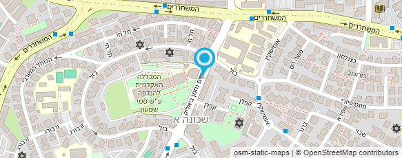 מפת הגעה אל המכללה האקדמית להנדסה סמי שמעון