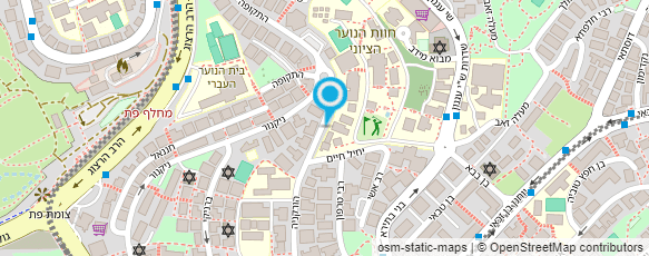 מפת הגעה אל הפועל ירושלים שחיה