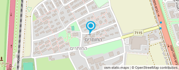 מפת הגעה אל קיבוץ החותרים