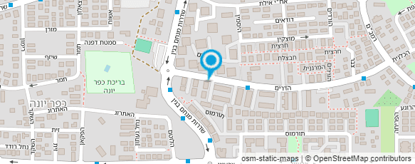 מפת הגעה אל אבי רוסו ואדית