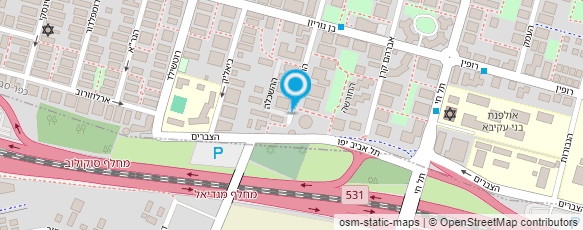 מפת הגעה אל קורין יצחק