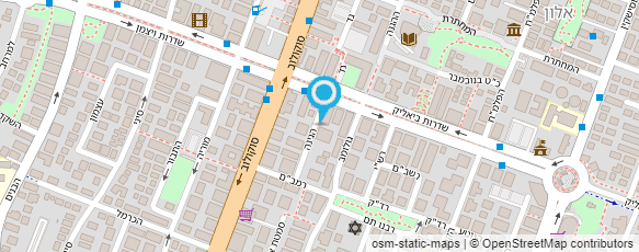 מפת הגעה אל ברוך ודבורה רוזנשטין יבואנים בע"מ