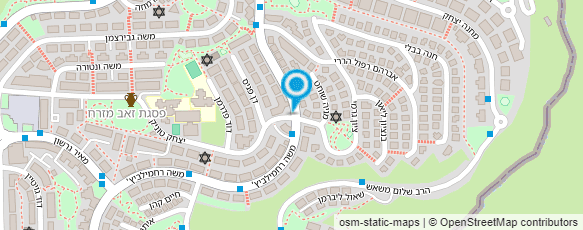 מפת הגעה אל אסף נגד - מספרה