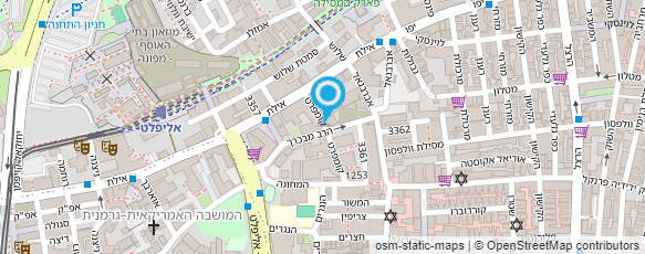 מפת הגעה אל דוג'ו איקידו