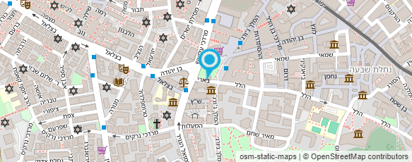 מפת הגעה אל מספרת מאיר גבאי