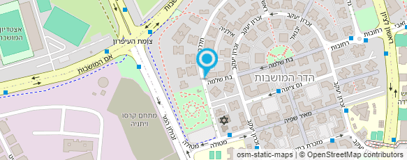 מפת הגעה אל זיו אורית