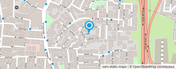 מפת הגעה אל מכון אורטופדי כץ  בע"מ מפת הגעה אל מכון אורטופדי כץ  בע"מ