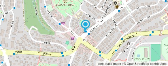 מפת הגעה אל סקופ - מועדון כושר