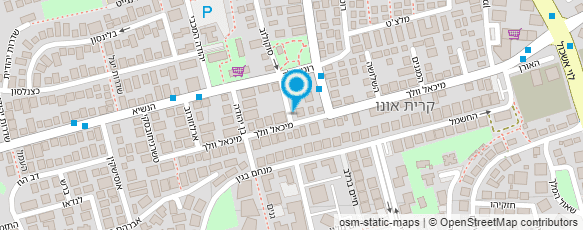 מפת הגעה אל גולובנר יוסי - גרפולוגיה וקורסים