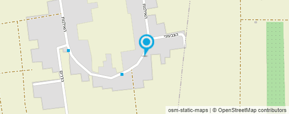 מפת הגעה אל מסגרית סיני - משה קורח