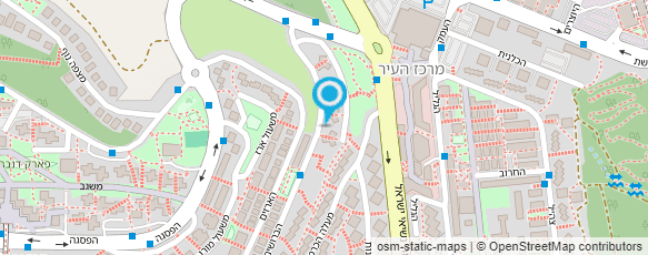 מפת הגעה אל גן איריס