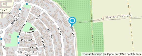 מפת הגעה אל פרופ' רון-אל רפאל