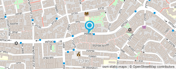 מפת הגעה אל המרכז לקוסמטיקה וטיפולי גוף