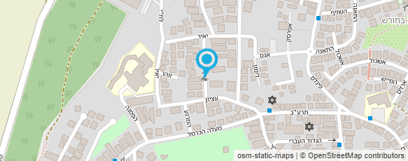 מפת הגעה אל י.א.ן מערכות