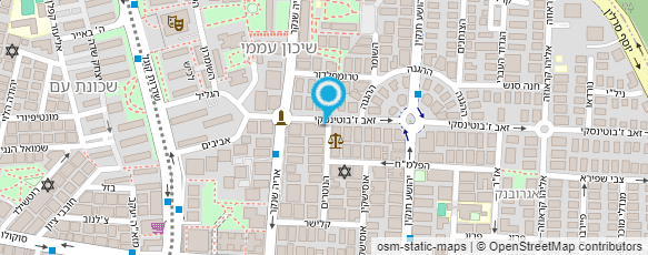 מפת הגעה אל תריסי רפי- סטאר