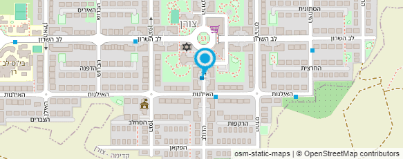 מפת הגעה אל הר צבי שרון