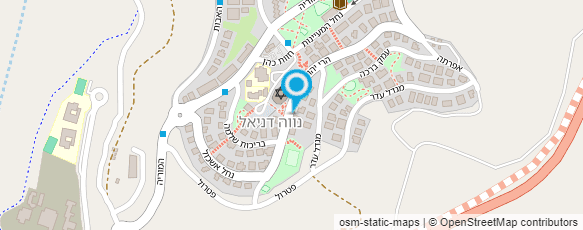 מפת הגעה אל נוה דניאל